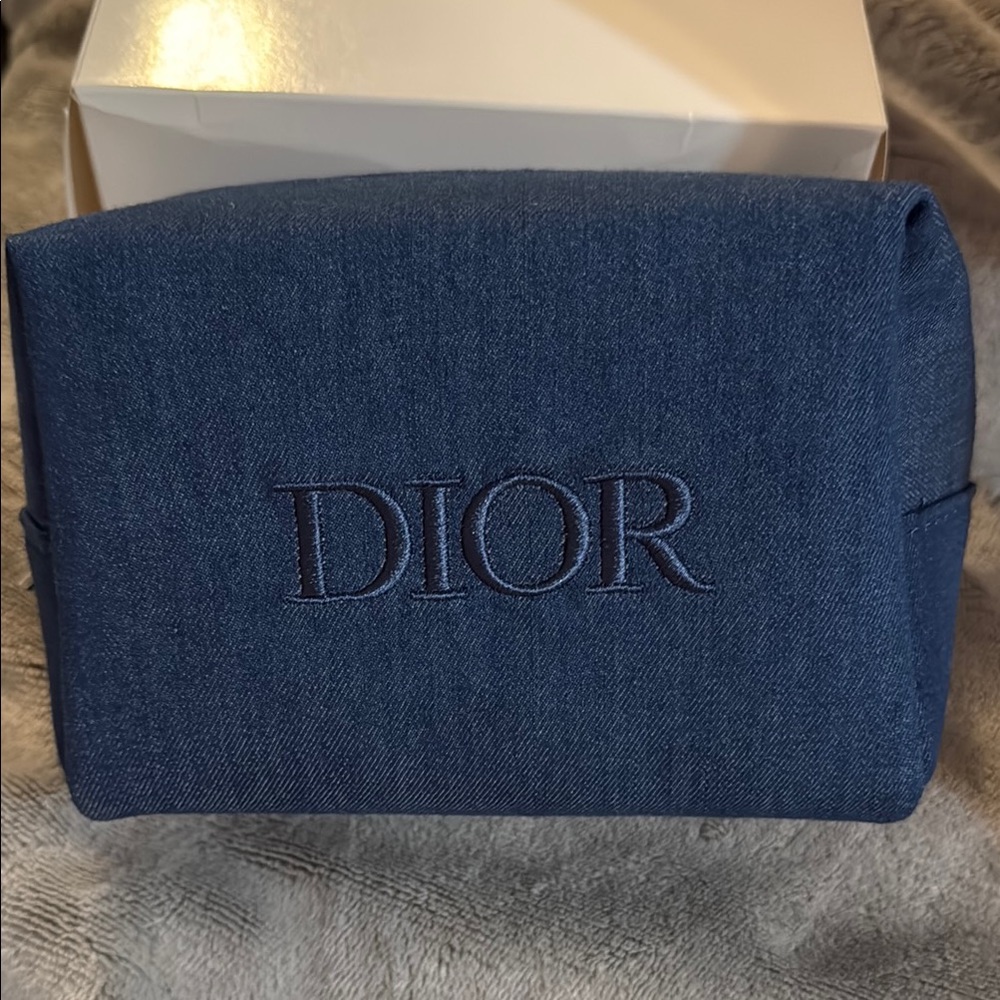 Dior GWP BLUE DENIM POUCH